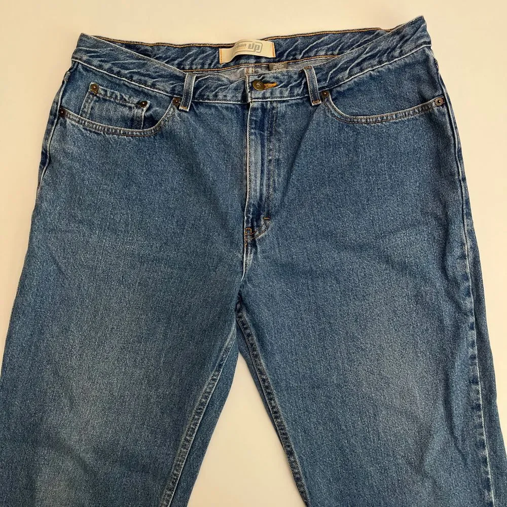 Urban‎ Pipeline Mens Jeans, Y2K Style Mens Jeans, Urban Pipeline Blue Denim 31
